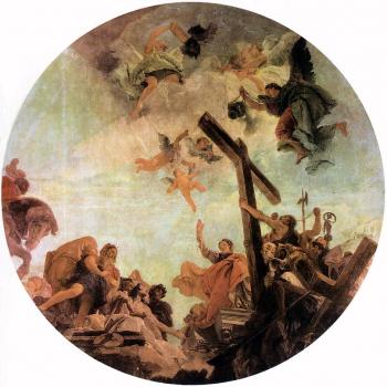 Giovanni Battista Tiepolo : Discovery of the True Cross